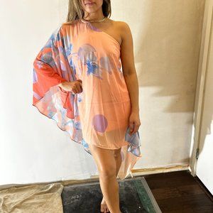Marciano One Shoulder Dress - Size S